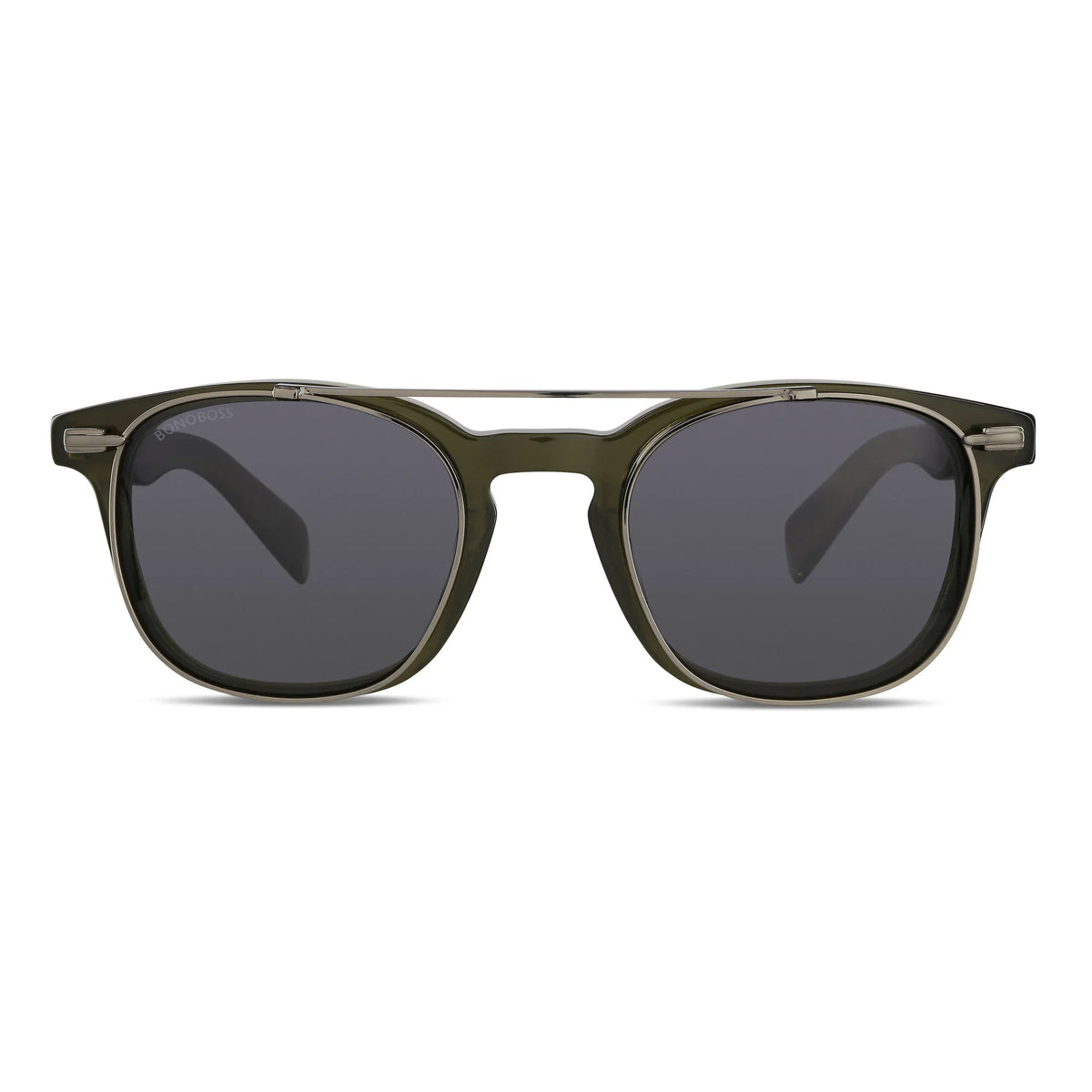 Lentes ópticos Jhonny Deep Clip Sol Verde #color_verde