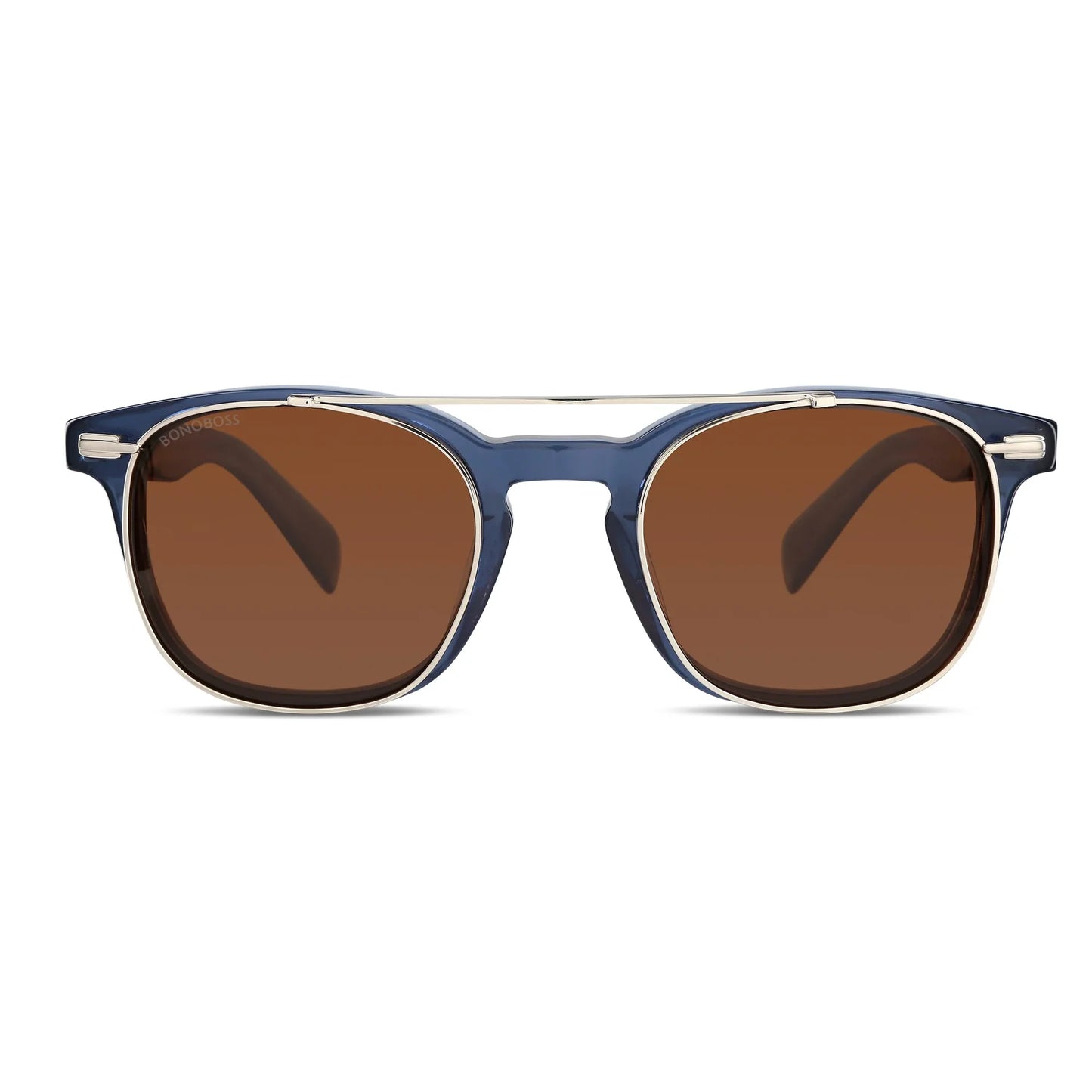 Lentes ópticos Jhonny Deep Clip Sol Azul #color_azul