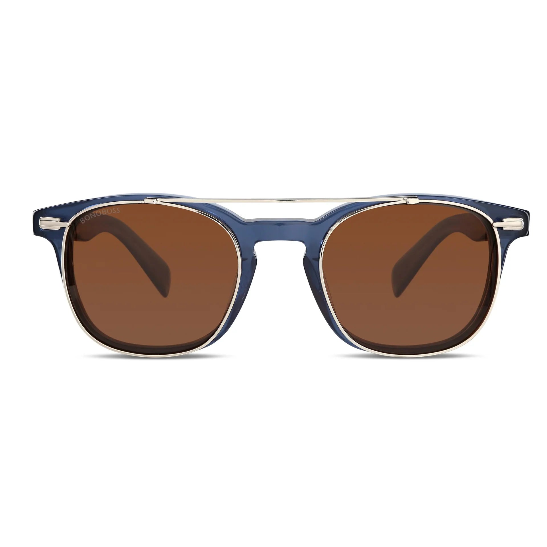 Lentes ópticos Jhonny Deep Clip Sol Azul #color_azul