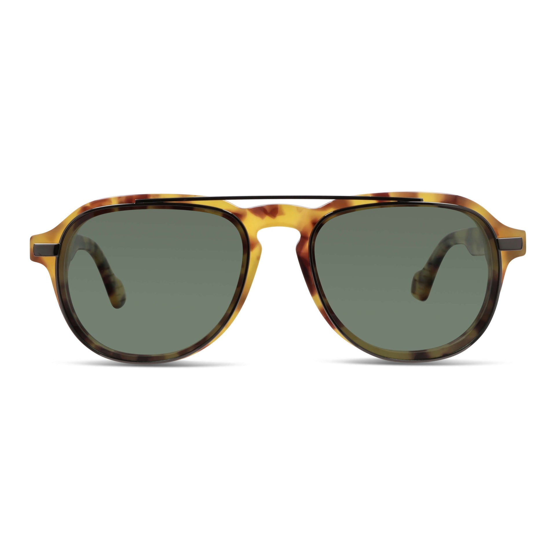 Vista frontal Cronos gafas de sol color carey #color_carey