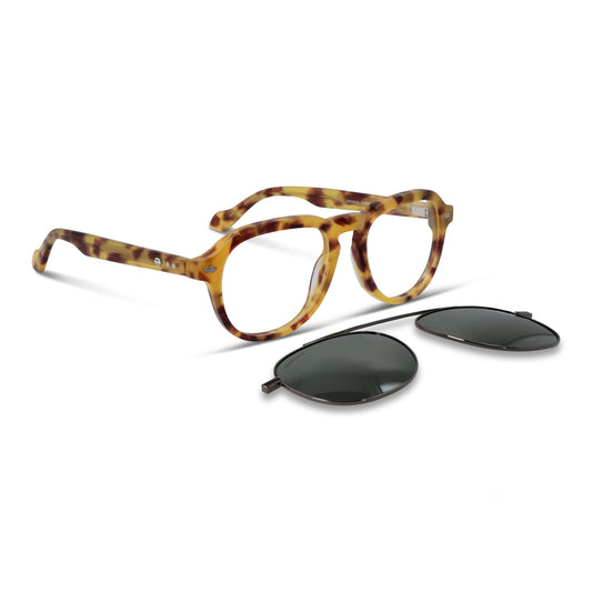 Cronos lentes de sol carey tortoise vista frontal diseño universal #color_carey