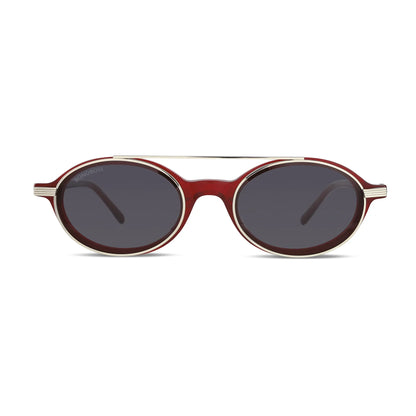 Lentes ópticos Capri Clip Sol Rojo #color_rojo