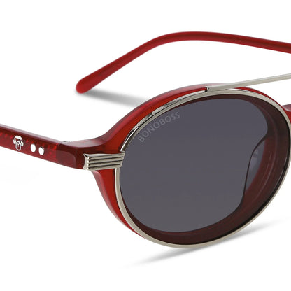 Lentes ópticos Capri Clip Sol Rojo #color_rojo