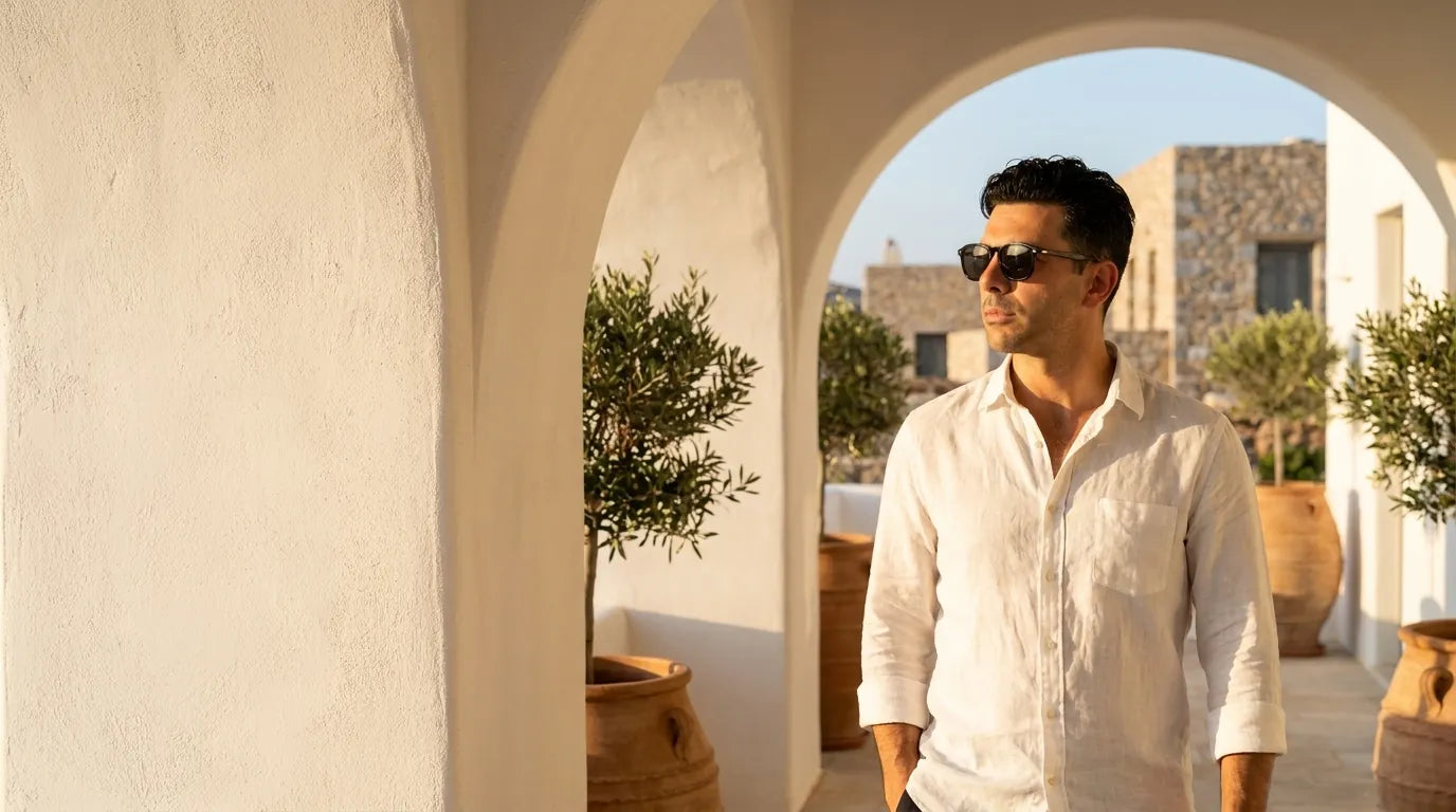 Bonoboss Frutillar Clip Sol Negro - hero terraza mediterranea golden hour #editorial_banner_confianza #color_negro