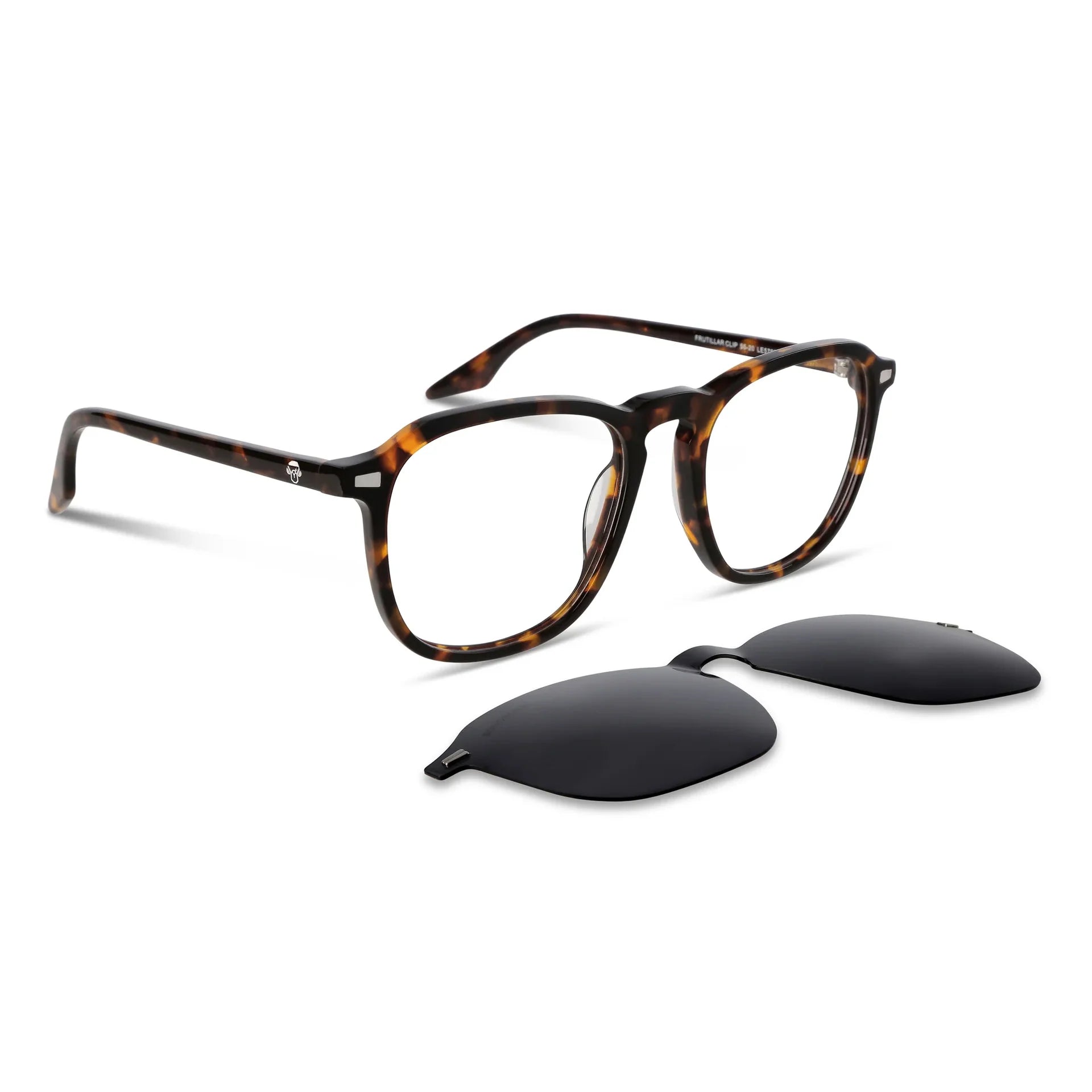 Lentes ópticos Frutillar Clip Sol Carey #color_carey