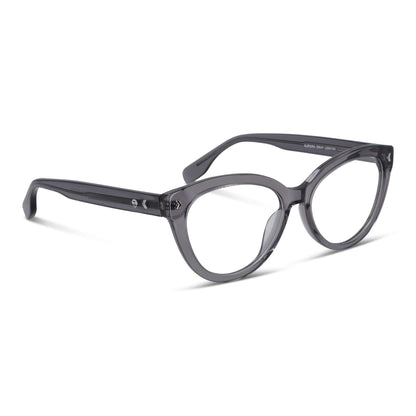 Gris Aurora lentes ópticos mujer vista de frente #color_gris
