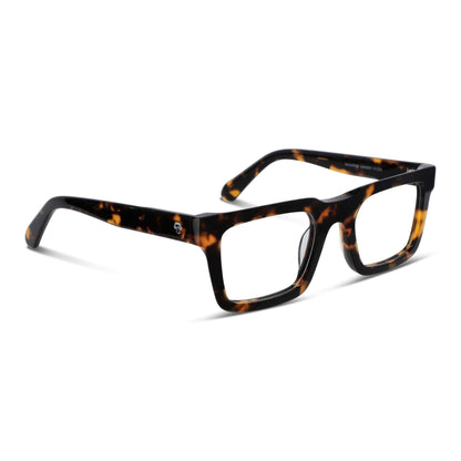 Salvador lentes ópticos hombre carey tortoise perspectiva 3/4 #color_carey