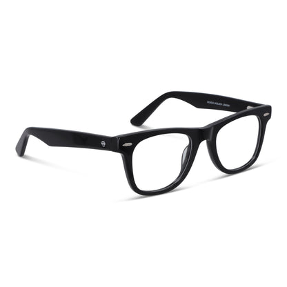 Packshot frontal Acacia Low Fit lentes pregraduados color negro #color_negro