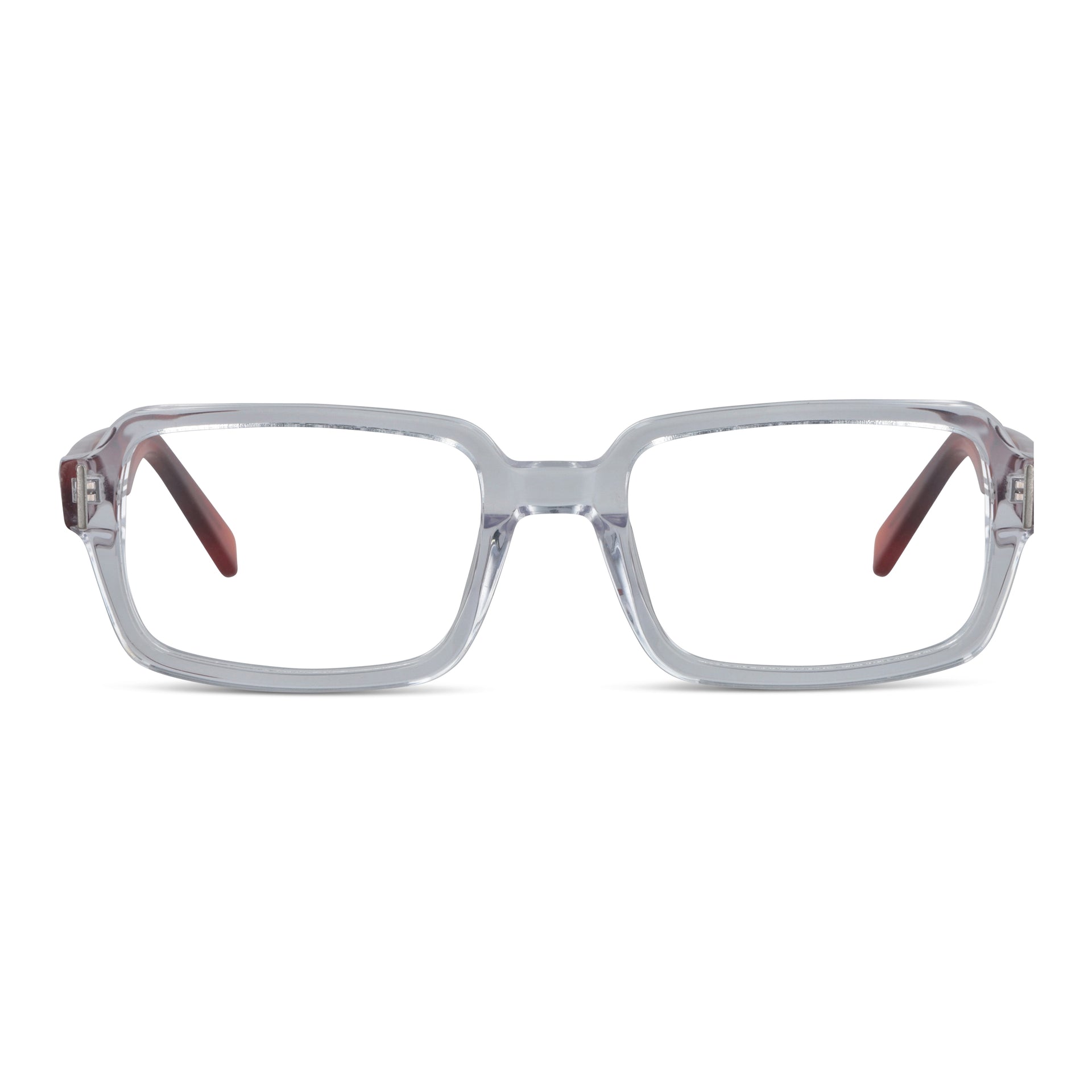 London lentes ópticos transparente vista angulada 3/4 para mujer #color_transparente