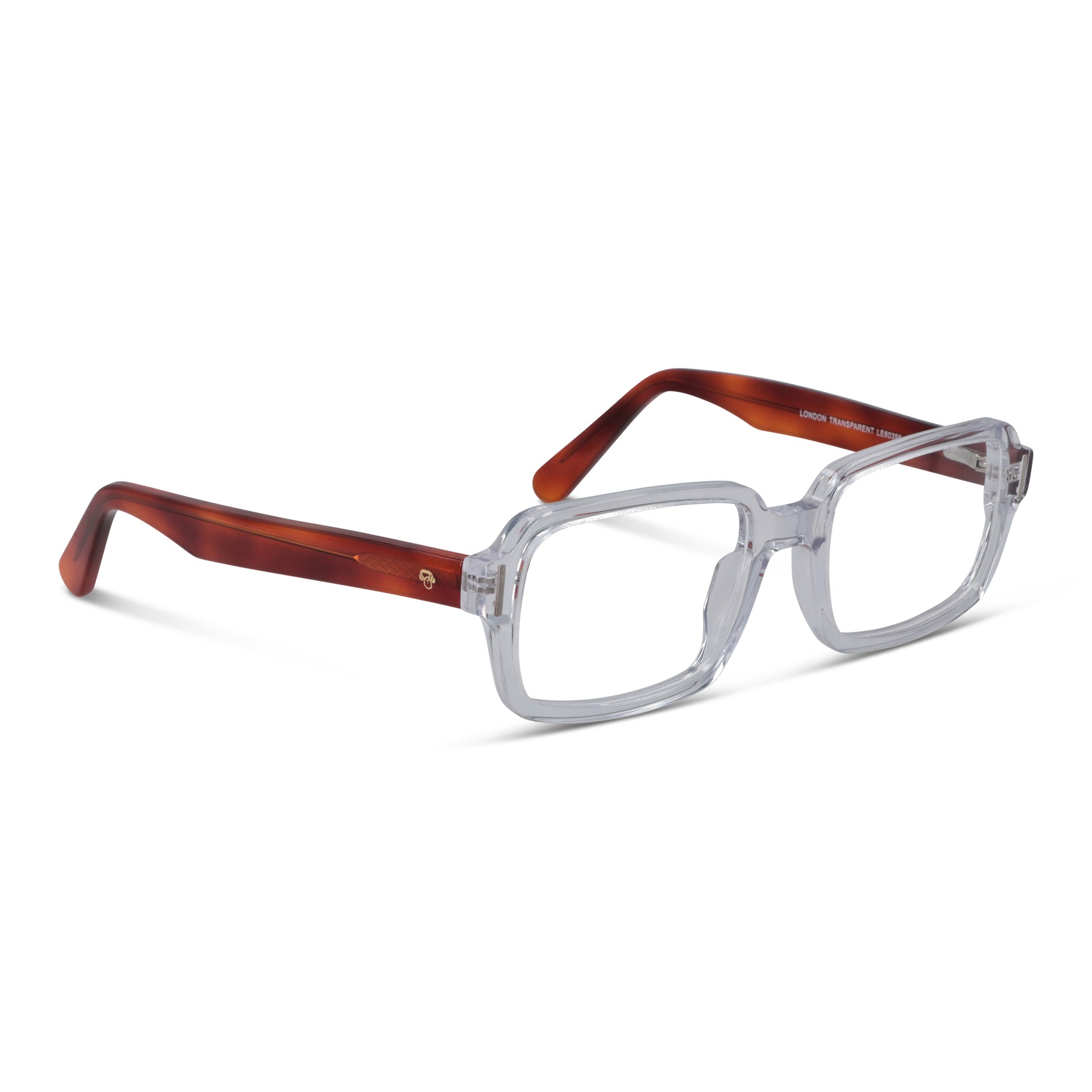 London lentes ópticos hombre transparente perspectiva 3/4 #color_transparente