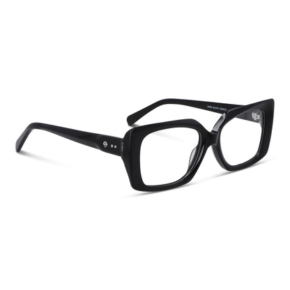 Domi en perspectiva 3/4 lentes de sol hombre tono negro #color_negro
