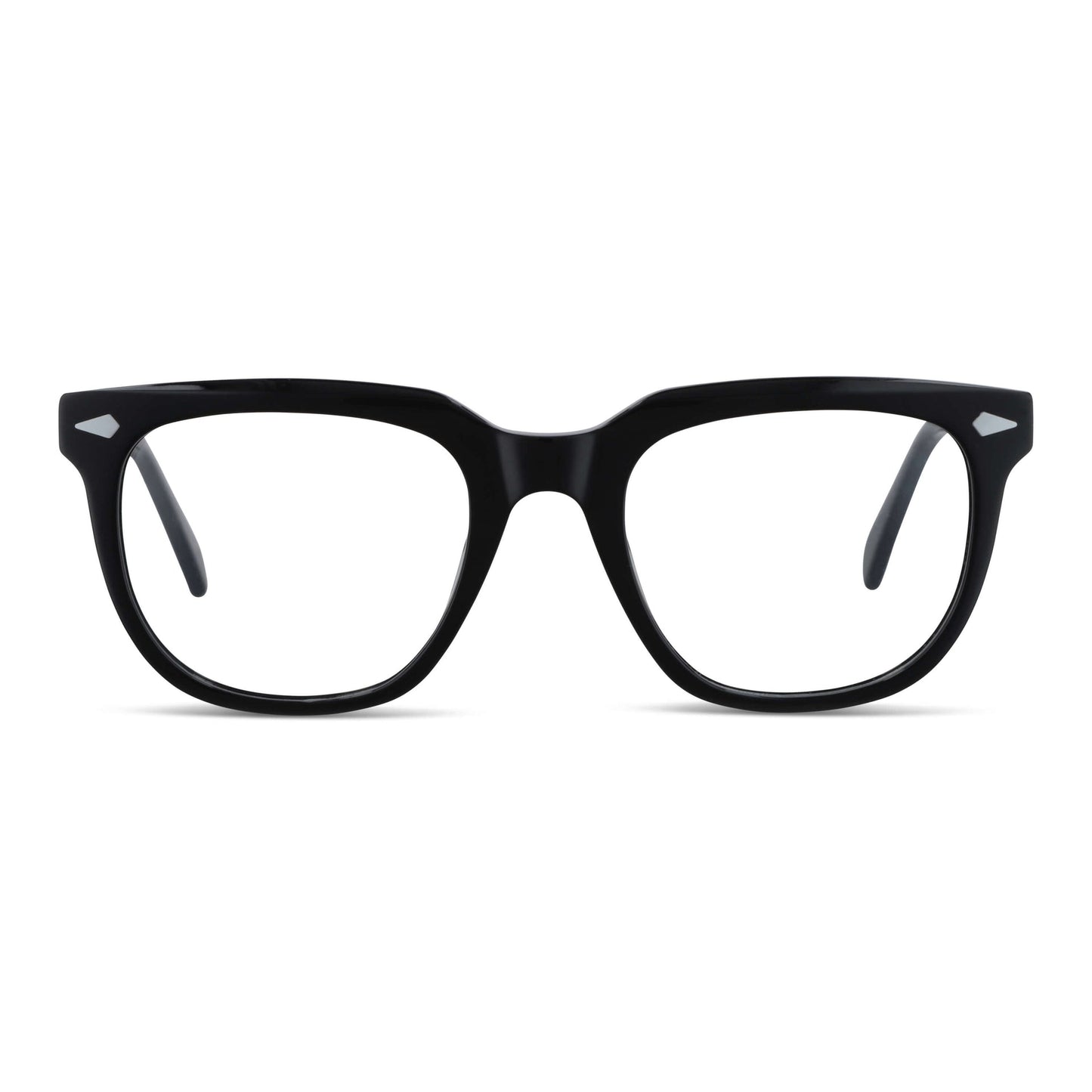 Selkie lentes de sol negro vista frontal para mujer #color_negro
