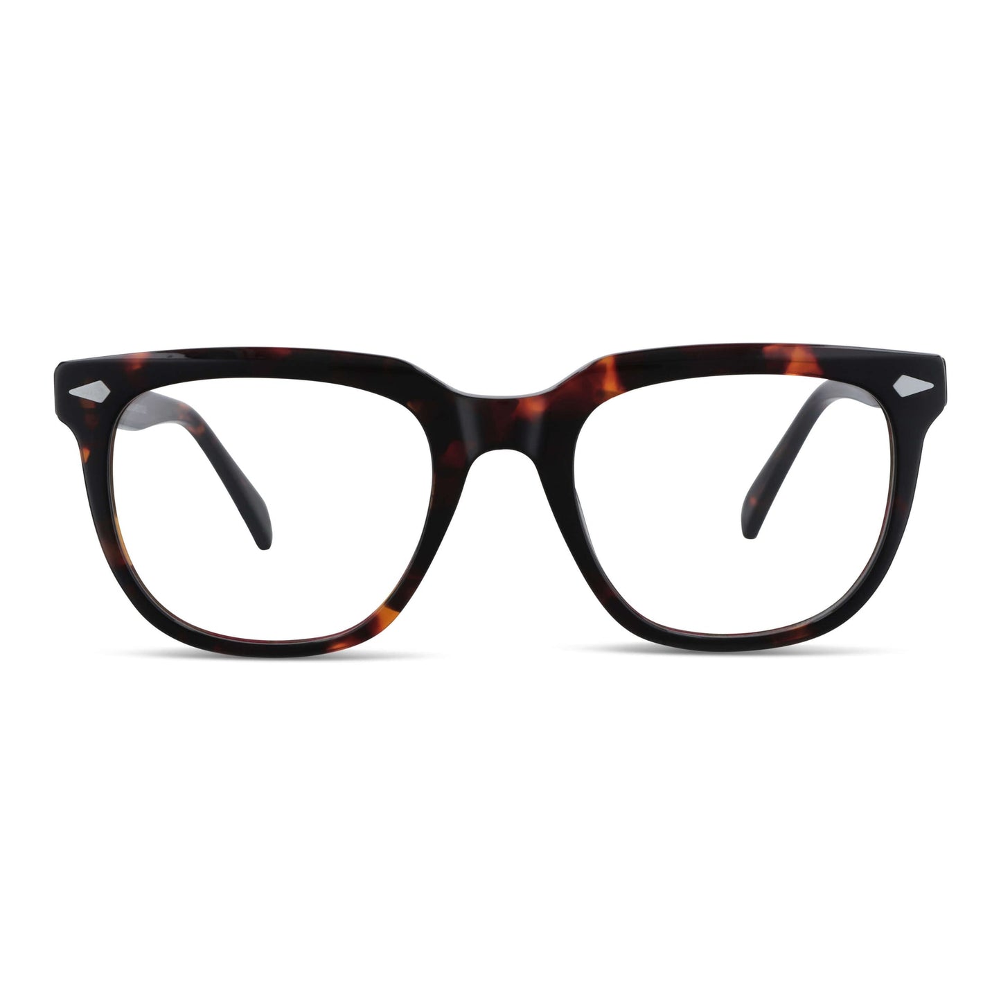 Vista frontal de Selkie gafas polarizadas color carey tortoise para mujer #color_carey