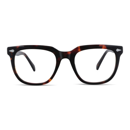 anteojos lentes para hombre y mujer de cara redonda grande acetato livianos y comodos #color_carey