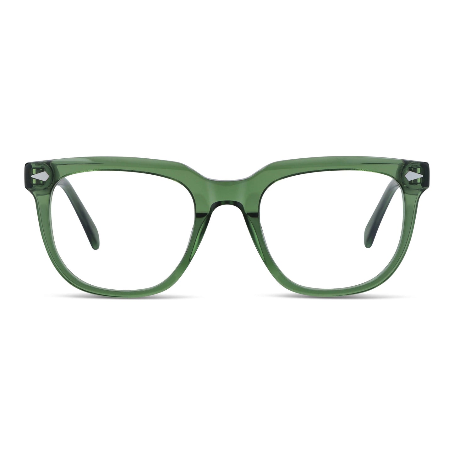 anteojos lentes para hombre y mujer de cara redonda grande acetato livianos y comodos #color_verde