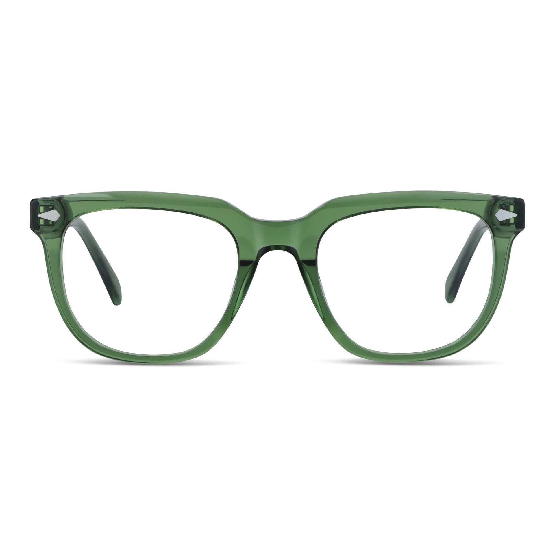 Selkie gafas polarizadas verde diseño frontal para mujer #color_verde
