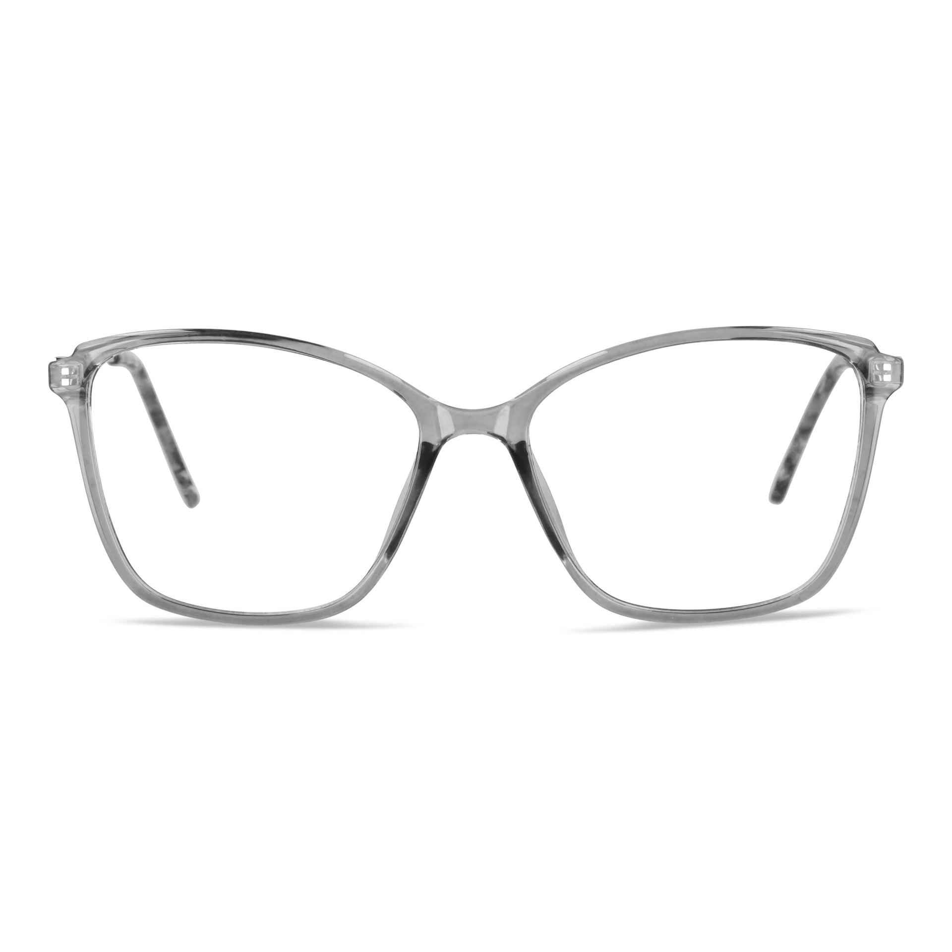 Carolina lentes pregraduados transparente vista frontal para mujer #color_transparente