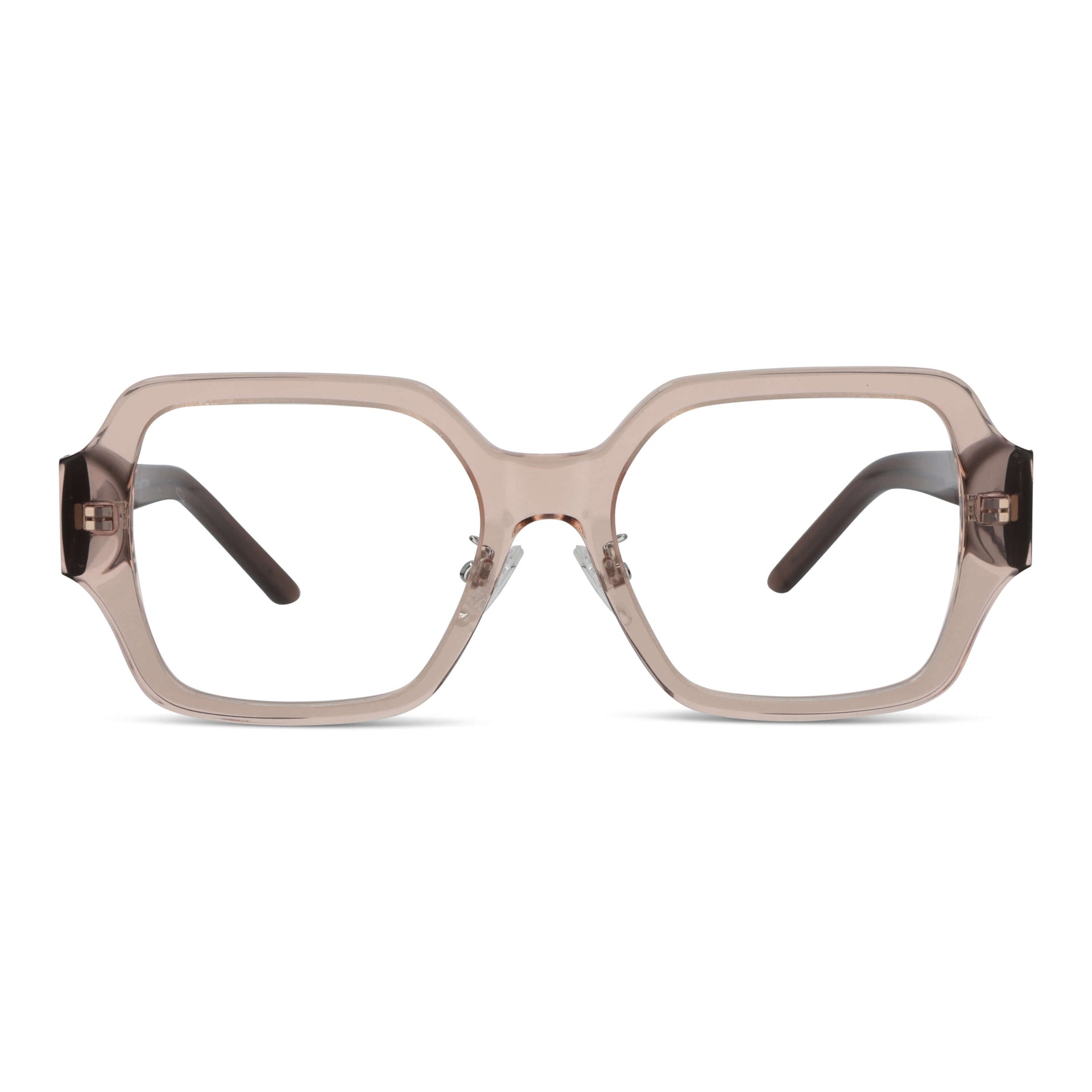 Venus lentes de sol champagne vista frontal diseño universal #color_champagne