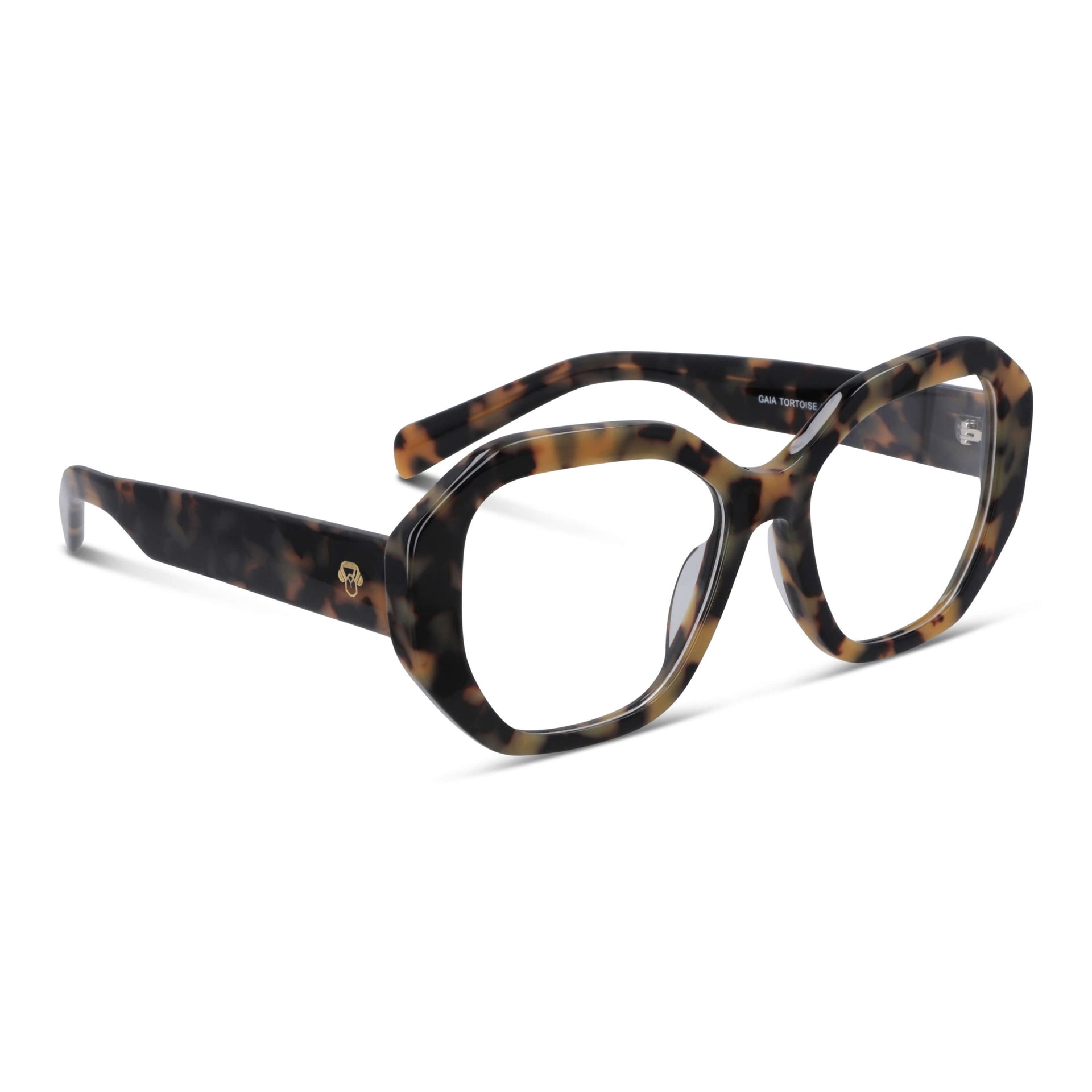 gafas anteojos o lentes opticos grandes oversize para mujer de moda cara redonda #color_carey