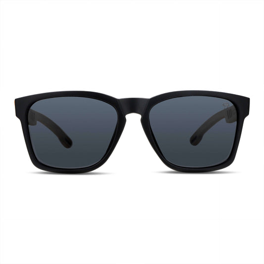 anteojos de sol rectangulares polarizados negros para hombre y mujer con lentes de color negro #color_negro
