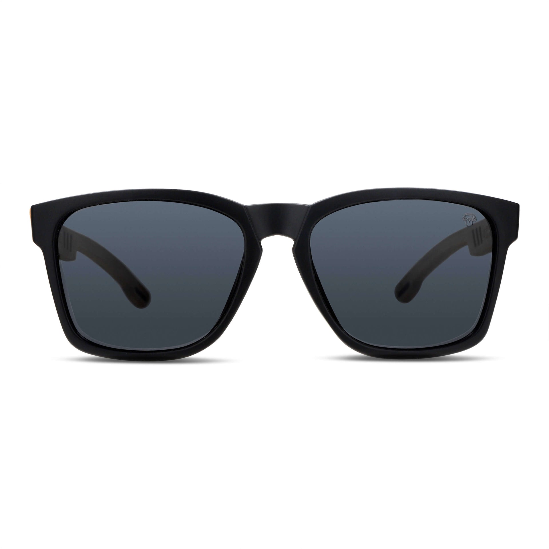 Waimea lentes de sol negro vista frontal diseño universal #color_negro