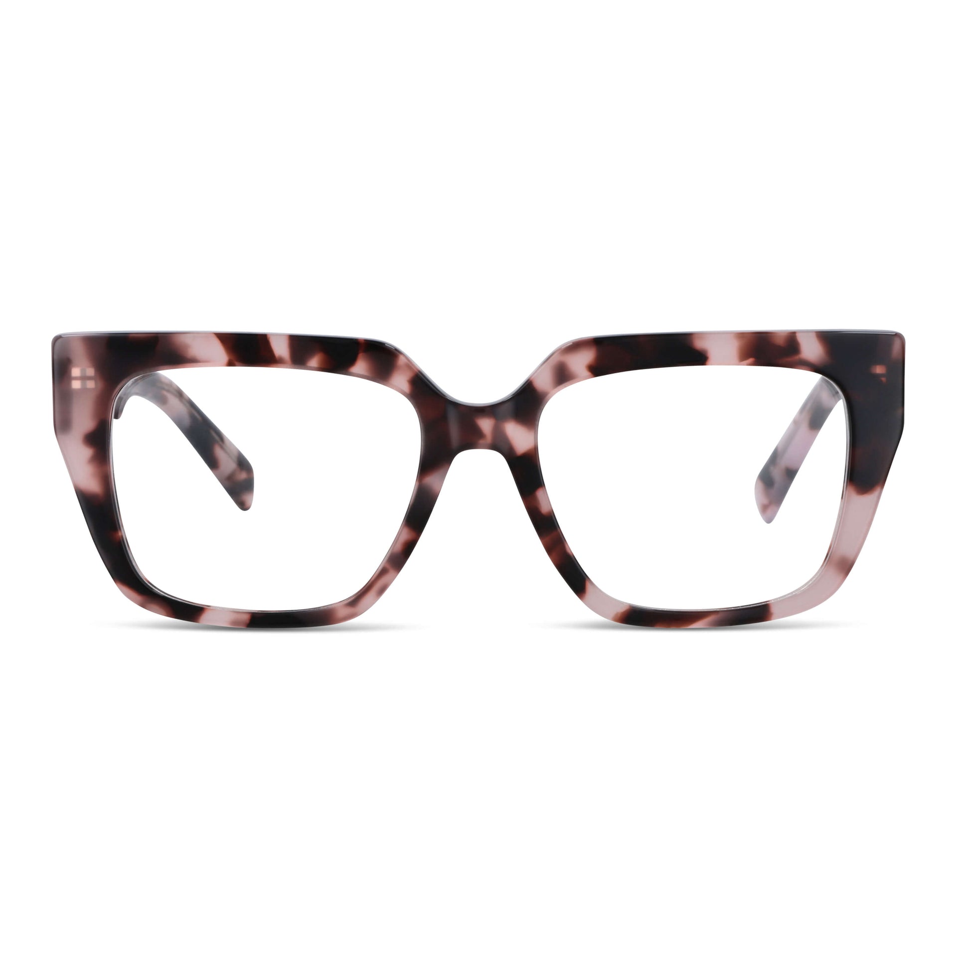 Vista frontal de Kai Kai armazones ópticos color marble para mujer #color_marble