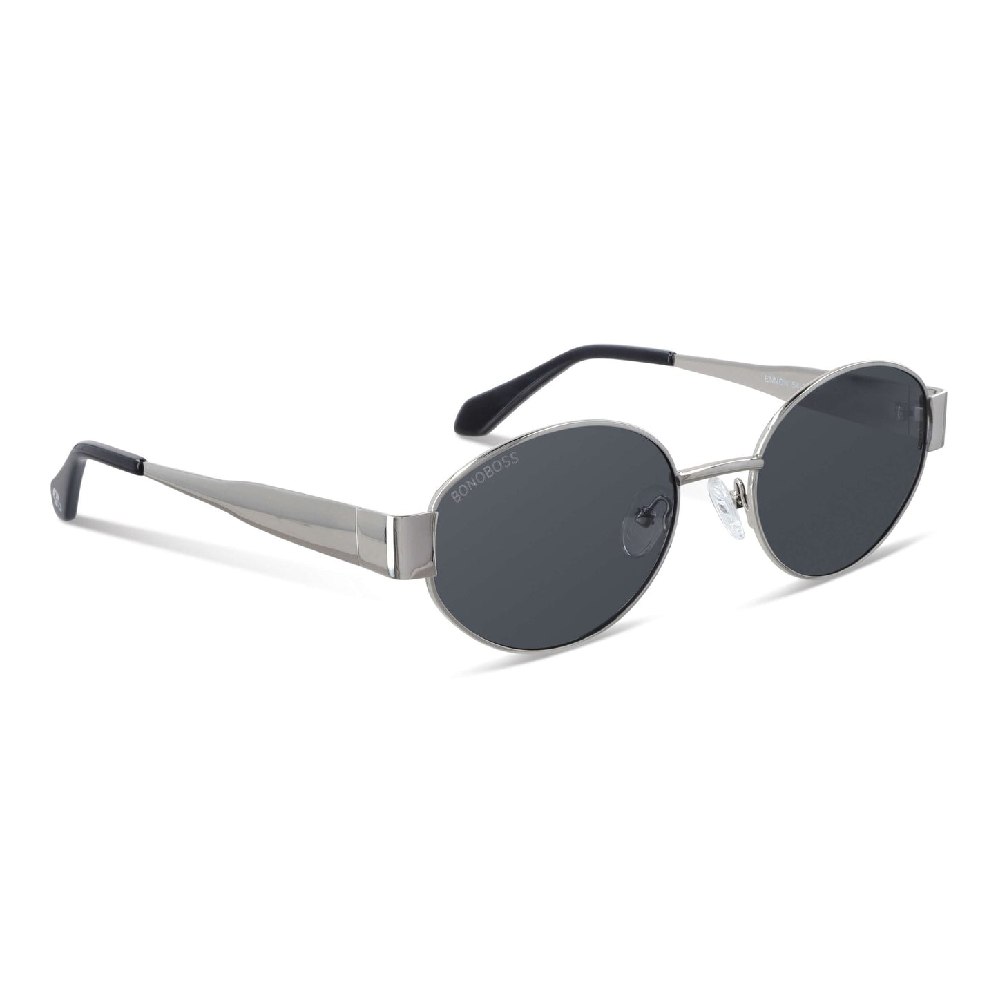 New Lennon gafas polarizadas plateado diseño frontal para mujer #color_plateado