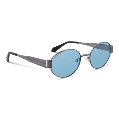 Blue New Lennon lentes de sol mujer vista de frente #color_blue