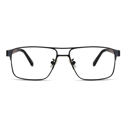  lentes metalicos rectangulares acero inoxidable madera opticos receta bifocales multifocales hombre mujer retro vision sustentable mayorista distribuidor.jpg #color_negro
