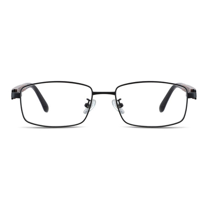 Pablo lentes graduados negro vista angulada 3/4 para mujer #color_negro