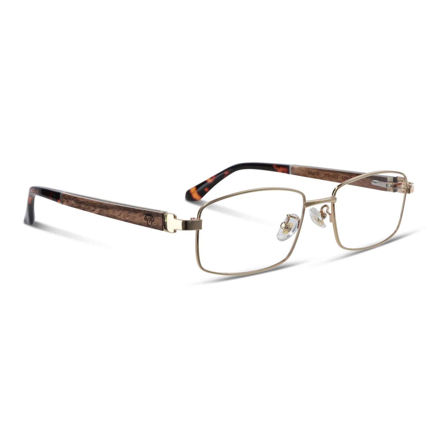  lentes metalicos rectangulares acero inoxidable madera opticos receta bifocales multifocales hombre mujer retro vision sustentable mayorista distribuidor.jpg #color_dorado