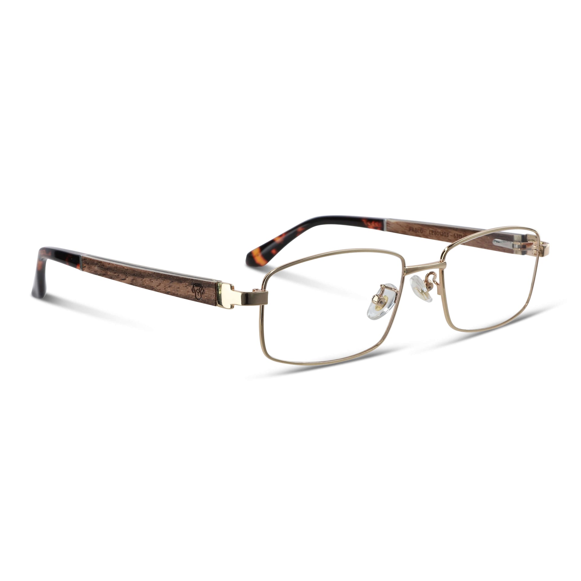  lentes metalicos rectangulares acero inoxidable madera opticos receta bifocales multifocales hombre mujer retro vision sustentable mayorista distribuidor.jpg #color_dorado