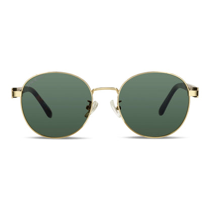 Harry Gold gafas de sol G15 verde militar perspectiva 3/4 para mujer #color_g15