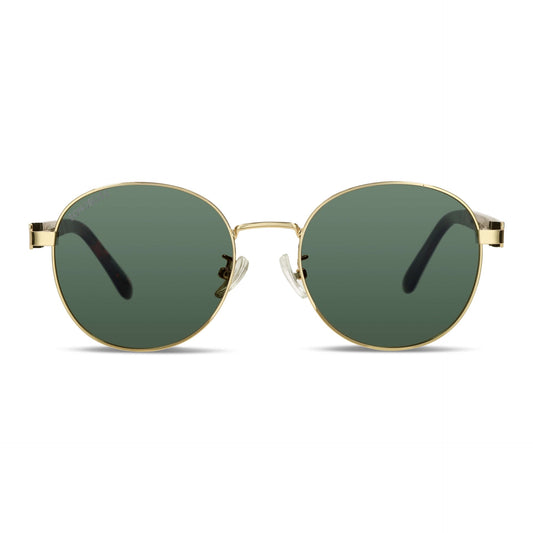Harry Gold gafas de sol G15 verde militar perspectiva 3/4 para mujer #color_g15