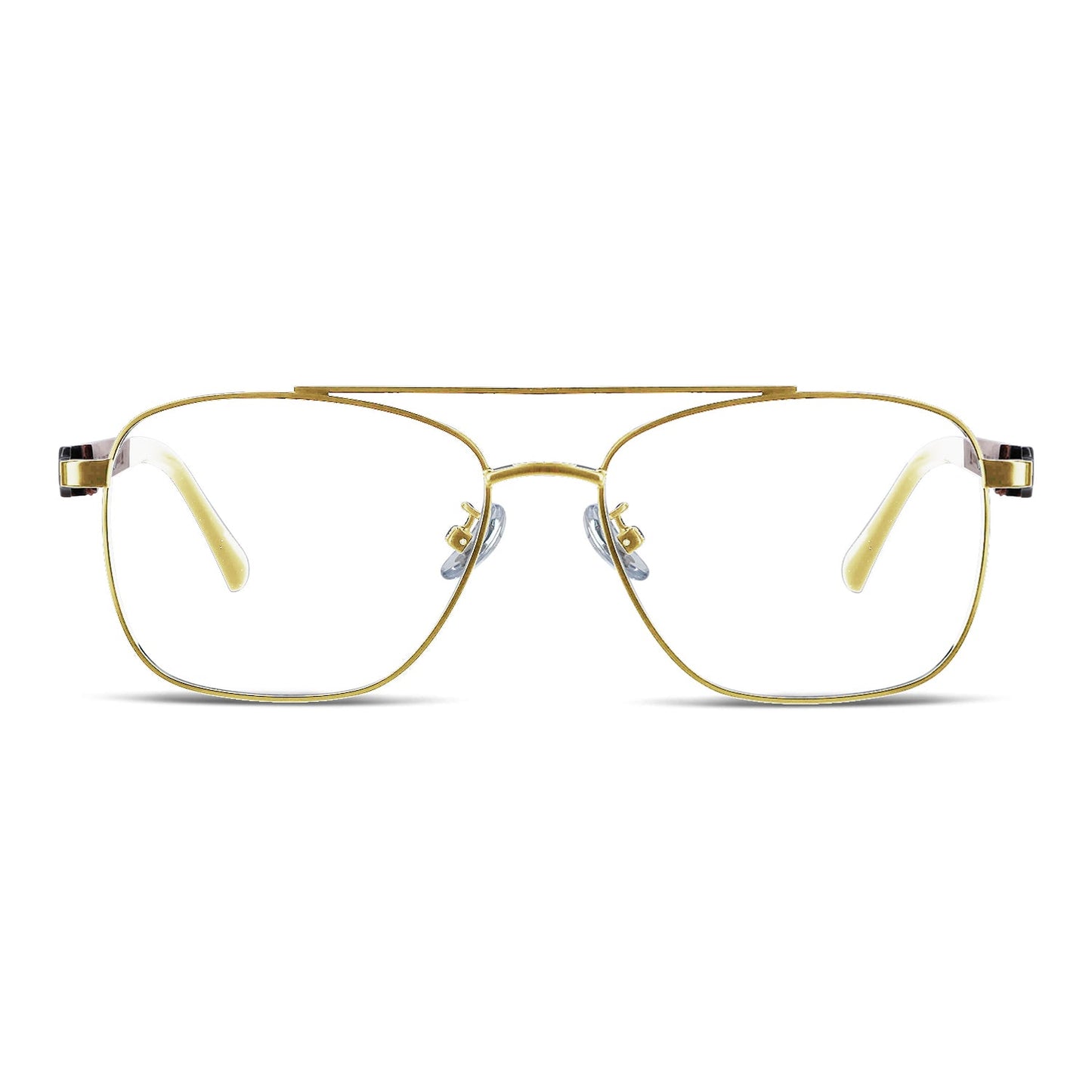 lentes metalicos rectangulares acero inoxidable madera opticos receta bifocales multifocales hombre mujer retro vision sustentable mayorista distribuidor aviador.jpg #color_dorado