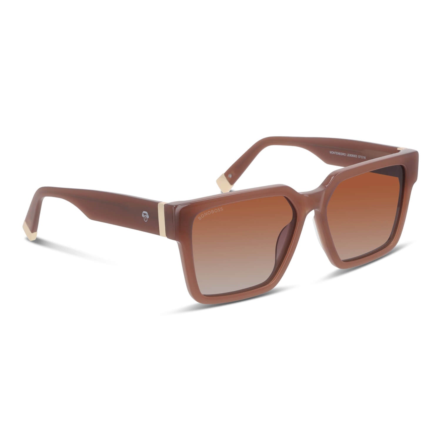 montenegro cafe polarizado anteojos de sol cuadrados para hombre y mujer de cara redonda precios mayoristas para optica con o sin receta opticos #color_brown