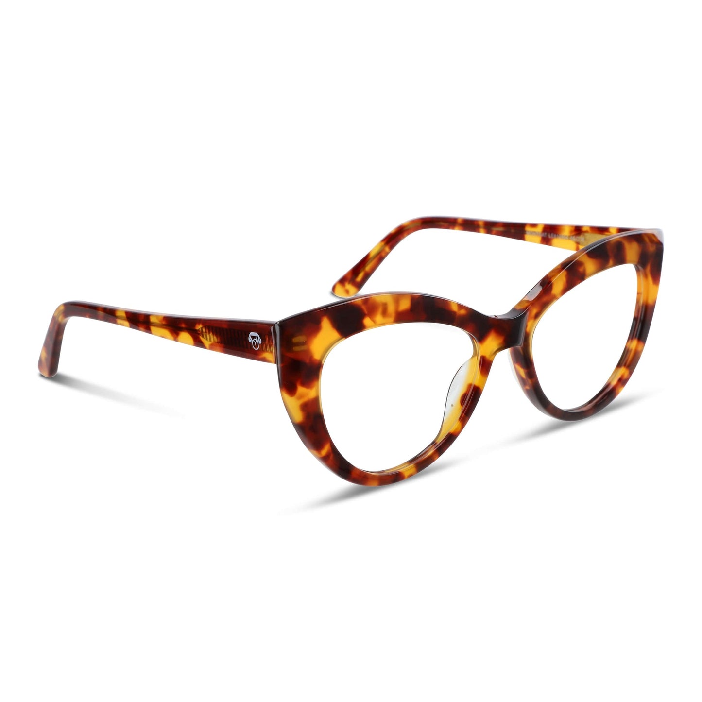 Vista frontal de Montgat lentes ópticos hombre color carey tortoise #color_carey