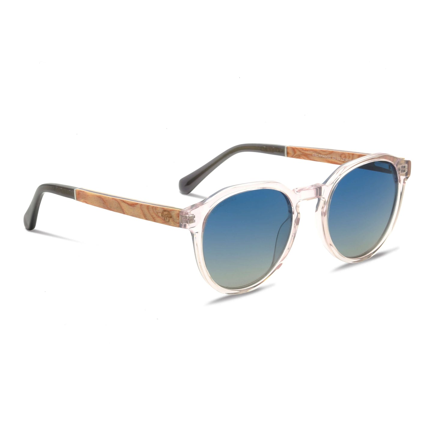 Galápagos lentes de sol transparente vista frontal diseño universal #color_transparente
