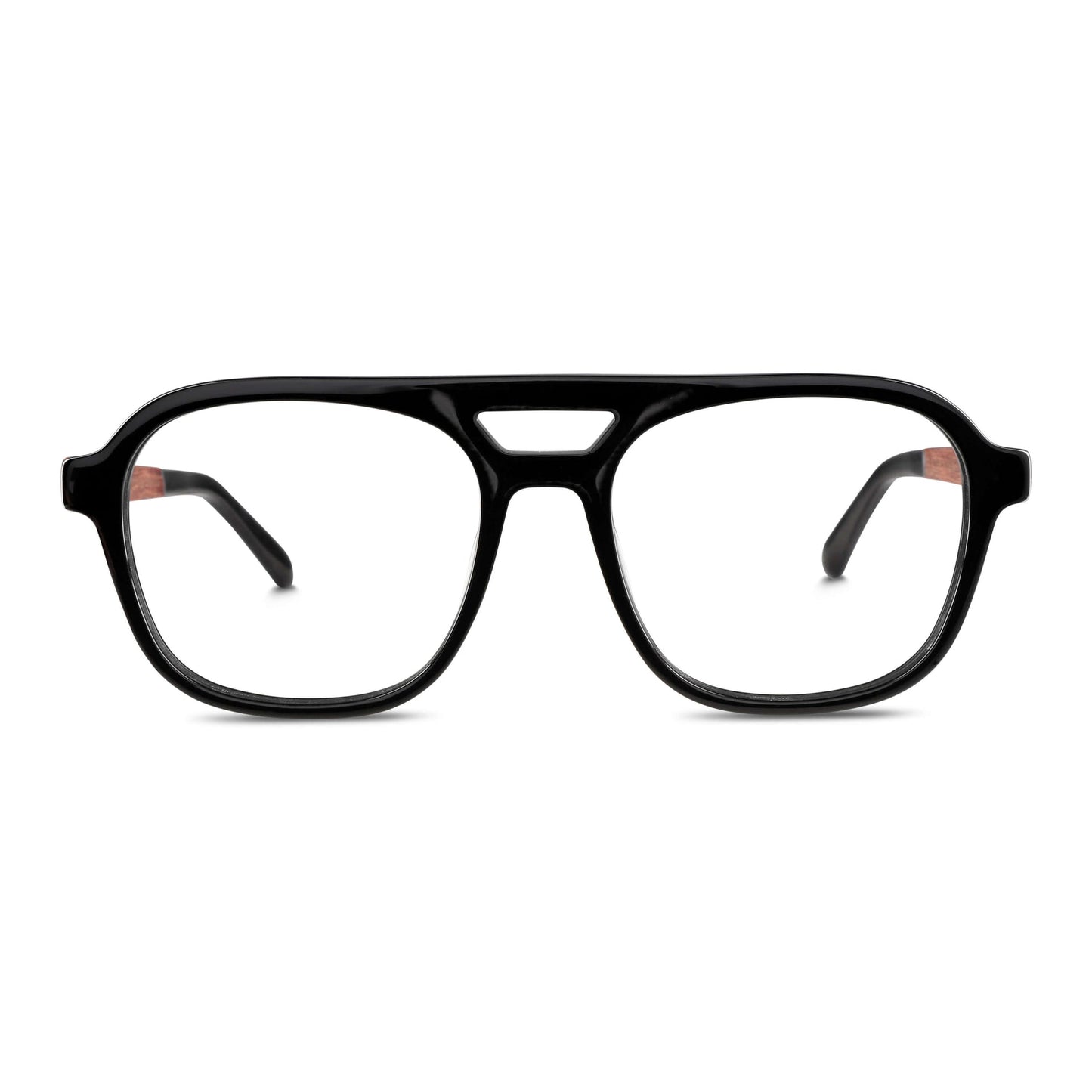 Orson anteojos ópticos negro diseño frontal para mujer #color_negro