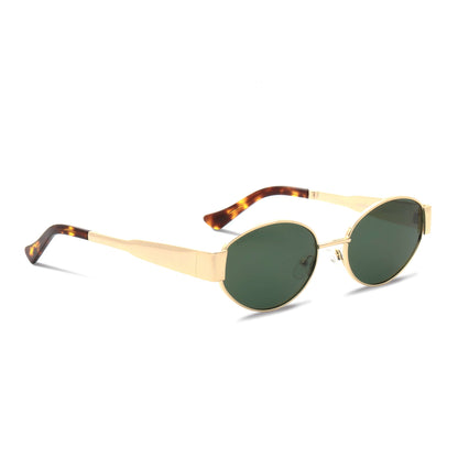 Vista frontal New Lennon gafas de sol color verde G15 #color_g15