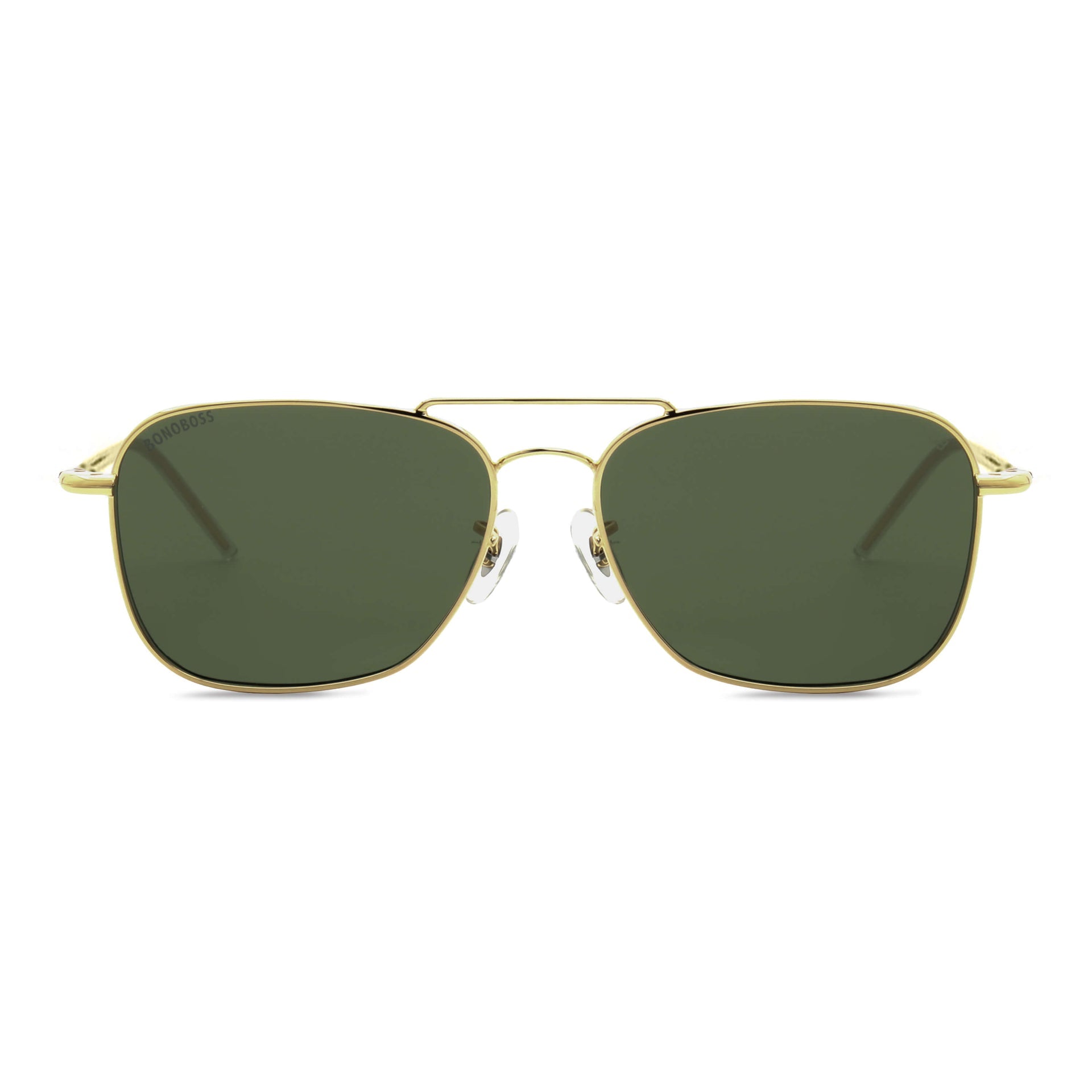 Commander Reverse lentes de sol G15 verde militar vista frontal diseño universal #color_g15
