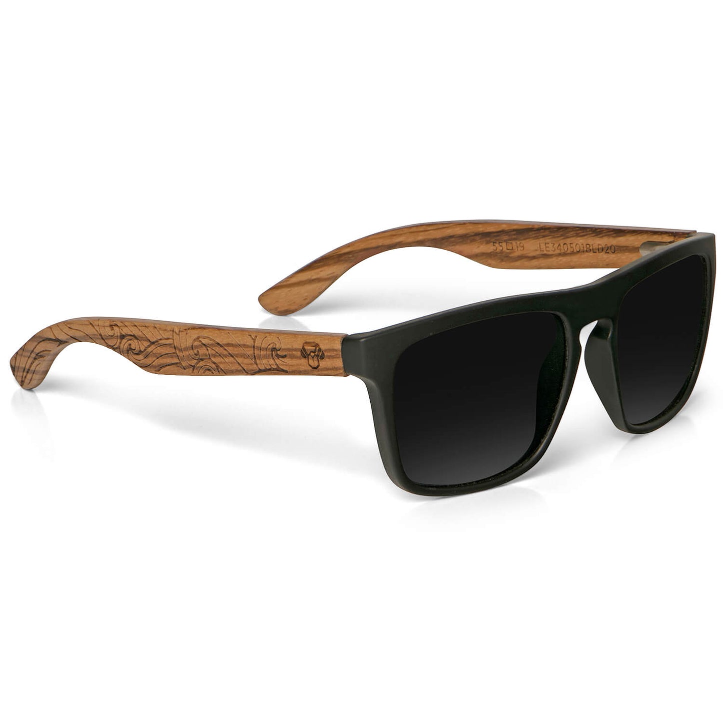 anteojos polarizados de sol con patas de madera reciclada natural ecologica sustentable para hombre y mujer modelo oakley rayban moda #color_waves