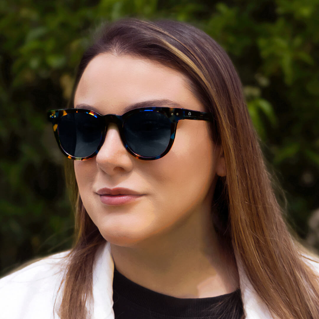 Meli marcos de lentes acabado azul filtro luz azul para hombre y mujer #color_azul
