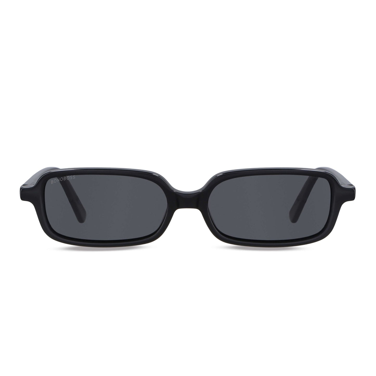 Vista frontal de Navarino gafas ópticos color negro para mujer #color_negro