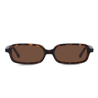 Navarino anteojos ópticos carey tortoise diseño frontal para mujer #color_carey