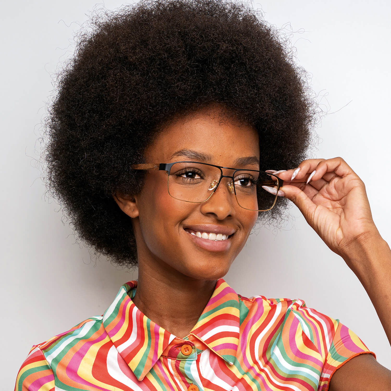  lentes metalicos dorados rectangulares acero inoxidable madera opticos receta bifocales multifocales hombre mujer retro vision sustentable mayorista distribuidor.jpg #color_dorado