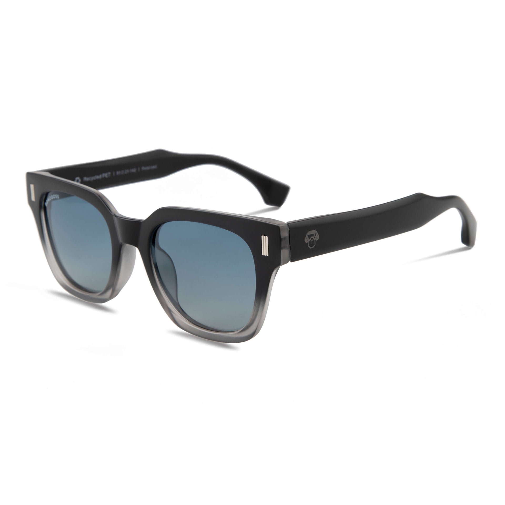 Osorno RPET gafas polarizadas degradé azul diseño frontal para mujer #color_degrade-azul