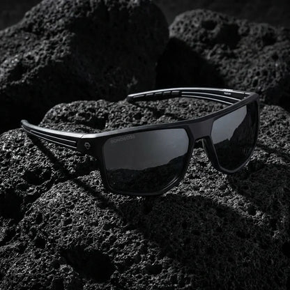 Ollie lentes de sol negro diseño frontal para hombre y mujer #color_negro
