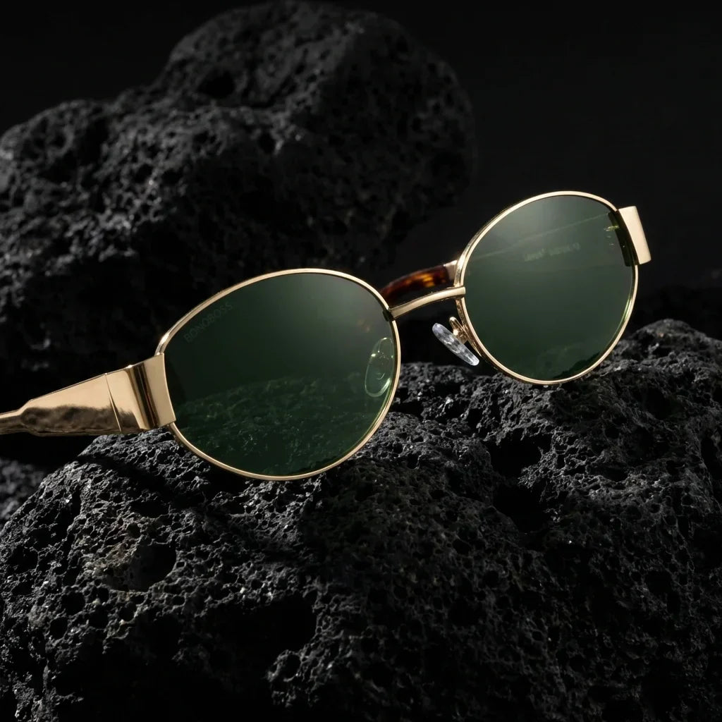 Lentes sol New Lennon polarizados UV400 sobre roca volcanica textura natural Bonoboss #color_g15