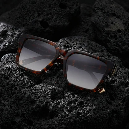 Montenegro lentes polarizados hombre carey tortoise diseño frontal #color_carey